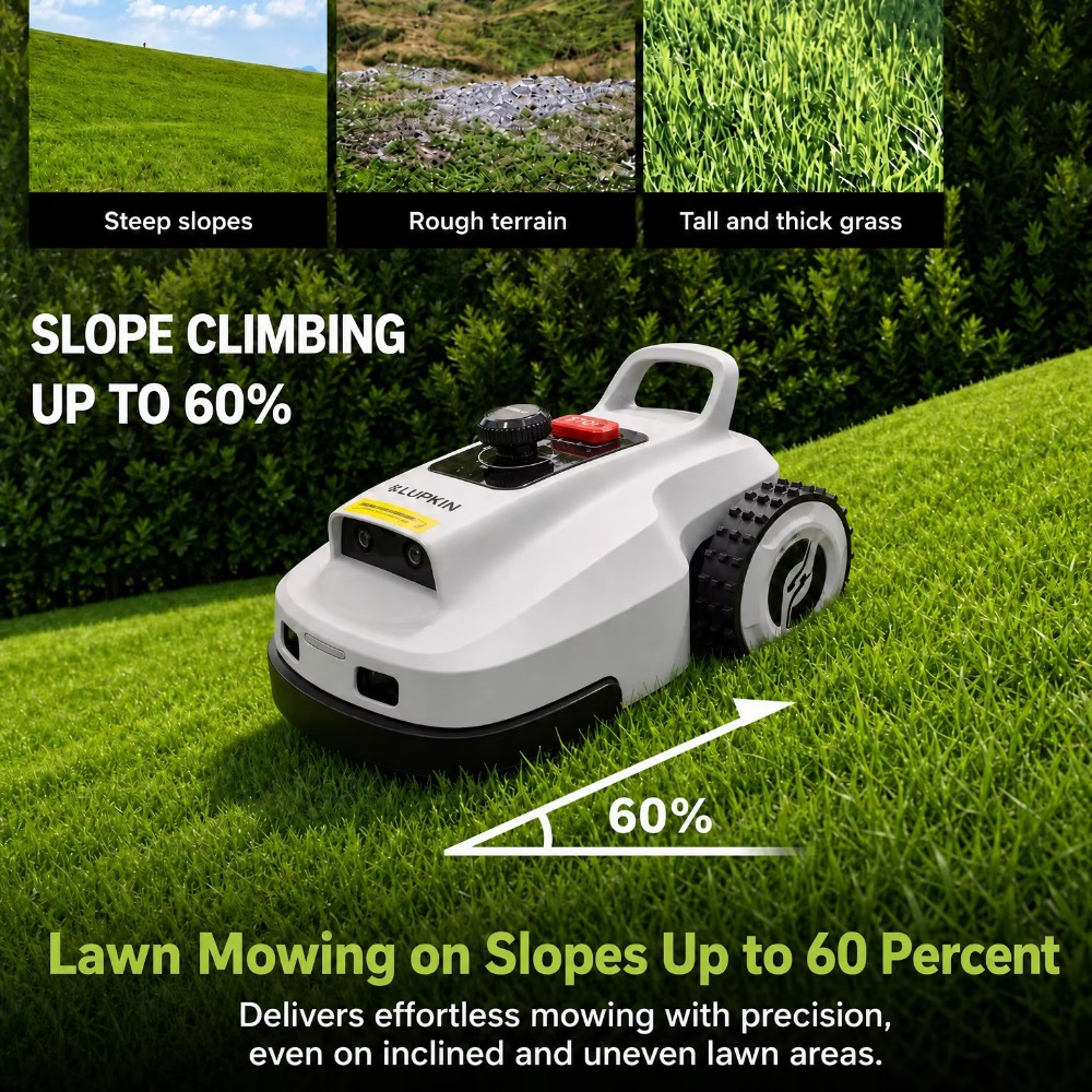 Smart Automatic Lawn Mower App - متوفر في المخزون/مستودع خارجي: جزازة عشب