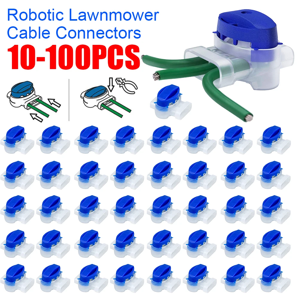 Robotic Lawn Mower Boundary Wire - مشبك كابلات مقاوم للماء وصلات أسلاك