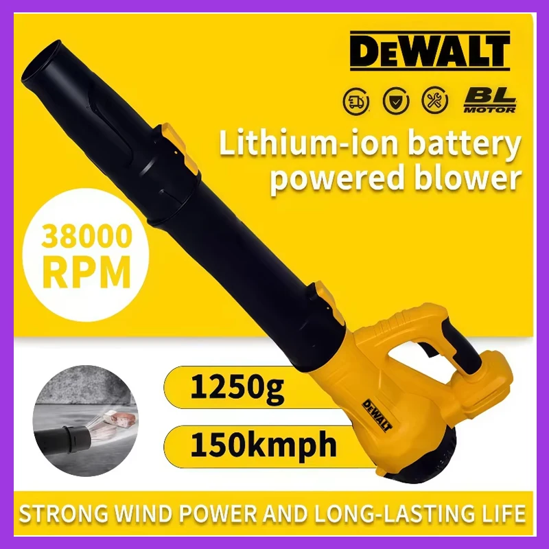 Cordless Leaf Blower Brushless 20V - منفاخ هواء لاسلكي من ديوالت، يعمل