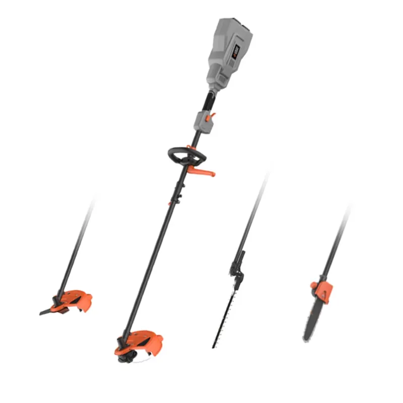 Cordless Hedge Trimmer Pole 2 In 1 - أداة متعددة الاستخدامات 4 في 1