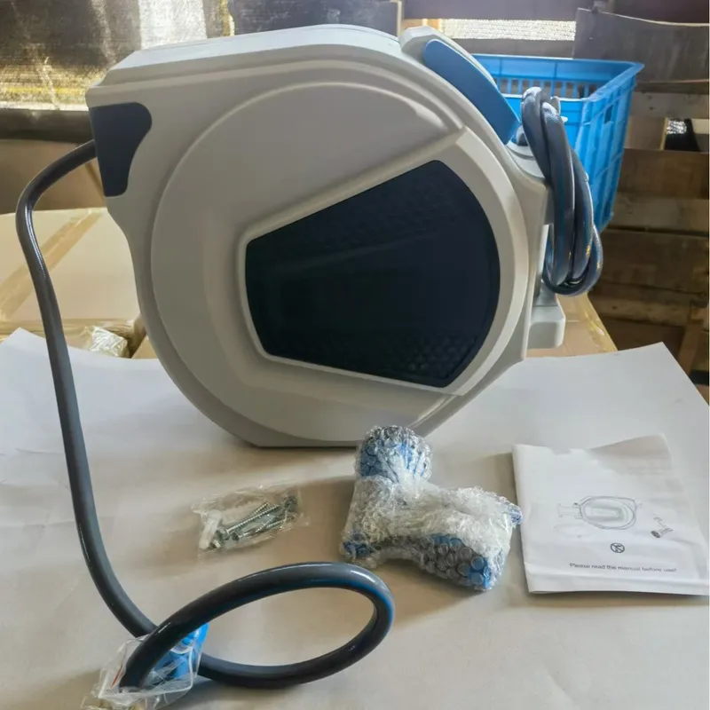 Garden Hose Reel Automatic Retractable 30M - بكرة خرطوم مياه أوتوماتيكية قابلة للسحب