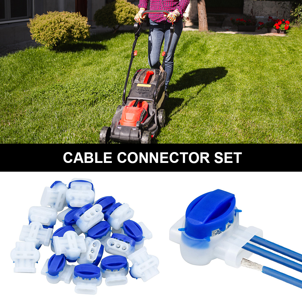 10-100 قطعة من موصلات الكابلات - مراجعة Robotic Lawn Mower Boundary Wire وسعره