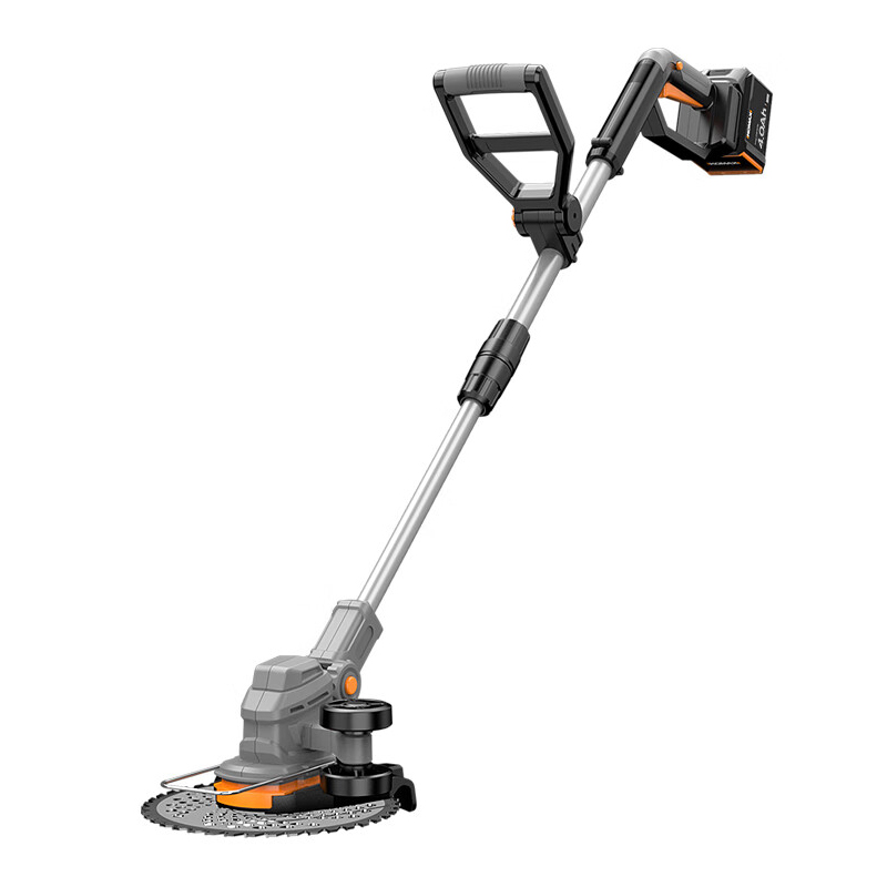 جزازة عشب كهربائية محمولة للاس - مراجعة Brushless Cordless Grass Trimmer 21V وسعره