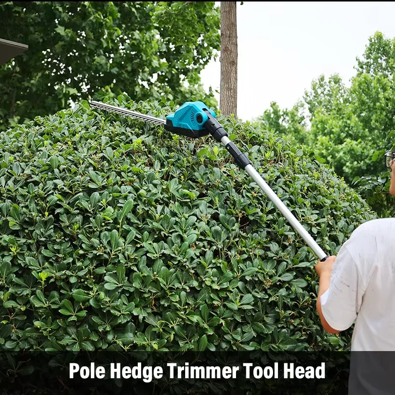 مقص سياج لاسلكي 2 في 1 مع منشا - مراجعة Cordless Hedge Trimmer Pole 2 In 1 وسعره