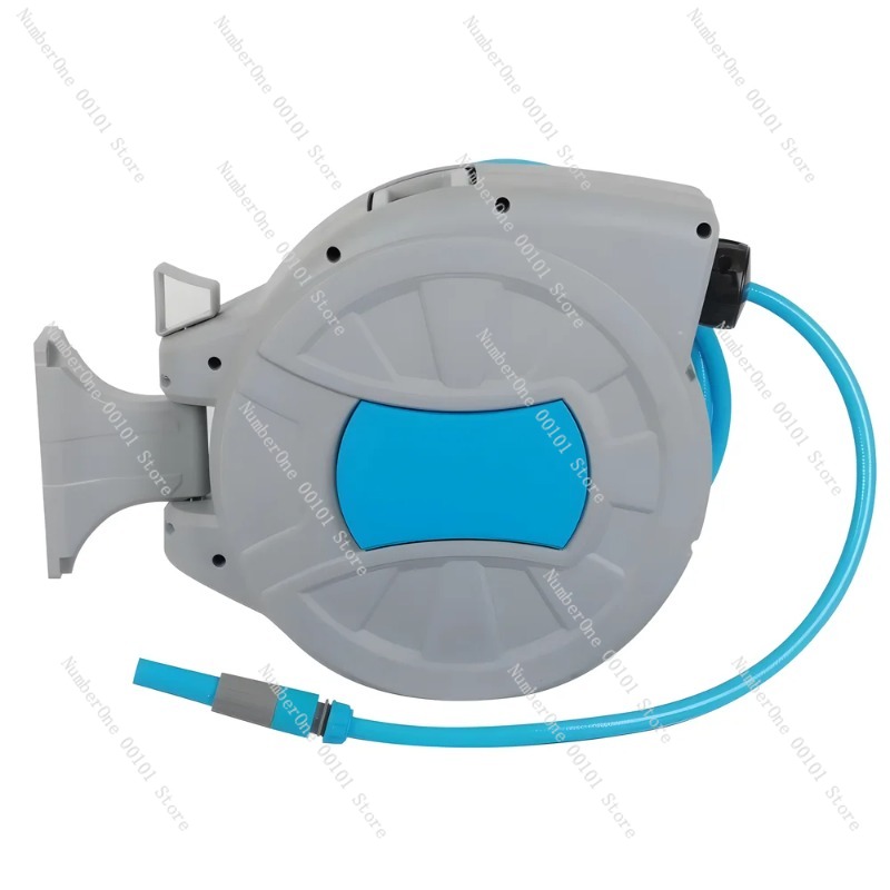 بكرة خرطوم قابلة للسحب شديدة ا - مراجعة Garden Hose Reel Automatic Retractable 30M وسعره