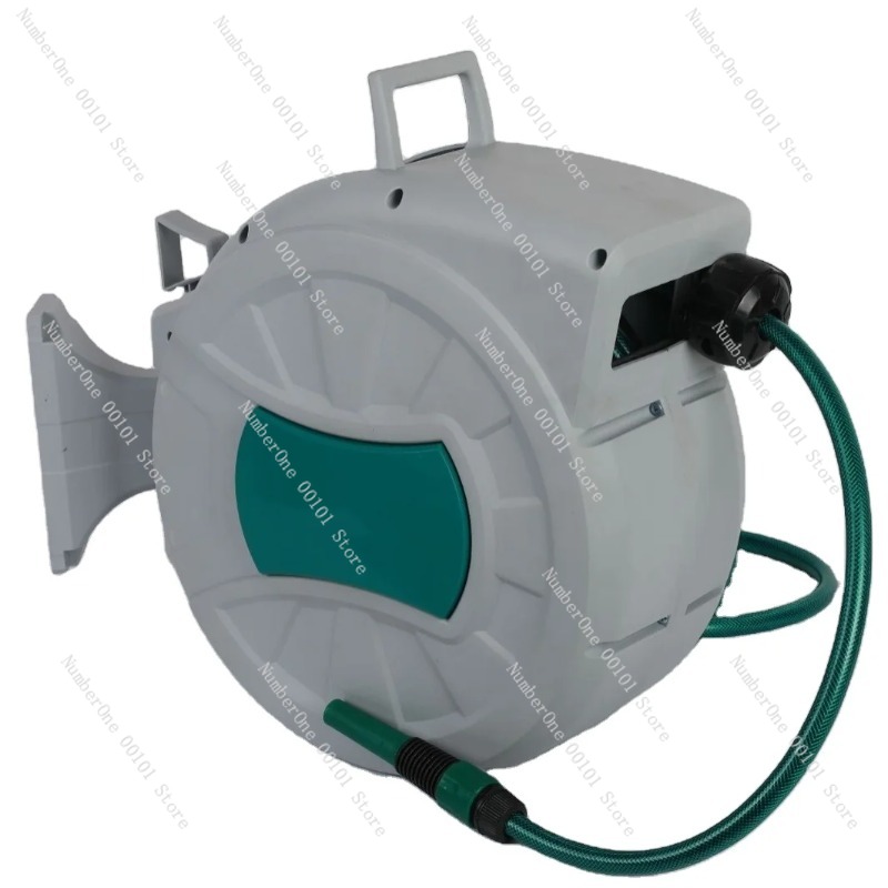 بكرة خرطوم قابلة للسحب شديدة ا - مراجعة Garden Hose Reel Automatic Retractable 30M وسعره