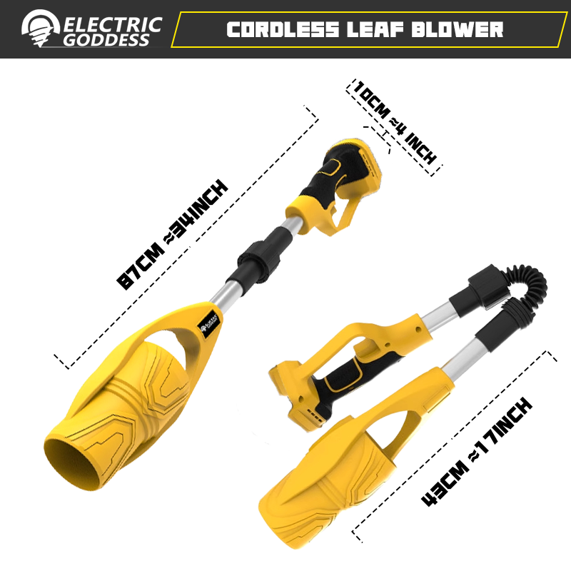 منفاخ هواء كهربائي لاسلكي بدون - مراجعة Cordless Leaf Blower Brushless 20V وسعره