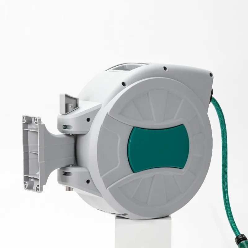 خرطوم مياه قابل للسحب بطول 15م - مراجعة Garden Hose Reel Automatic Retractable 30M وسعره