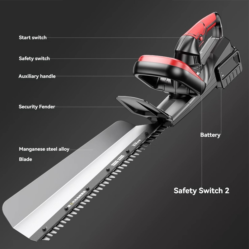 جزازة العشب لأداة الحديقة أداة - مراجعة Brushless Cordless Grass Trimmer 21V وسعره