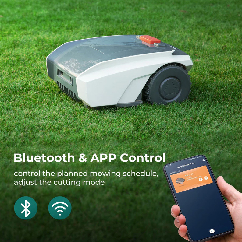 جزازة عشب ذكية أوتوماتيكية مع  - مراجعة Smart Automatic Lawn Mower App وسعره