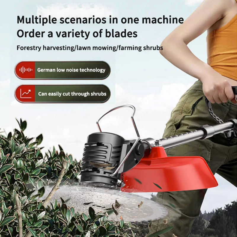 جزازة عشب كهربائية 1880 واط، 2 - مراجعة Brushless Cordless Grass Trimmer 21V وسعره