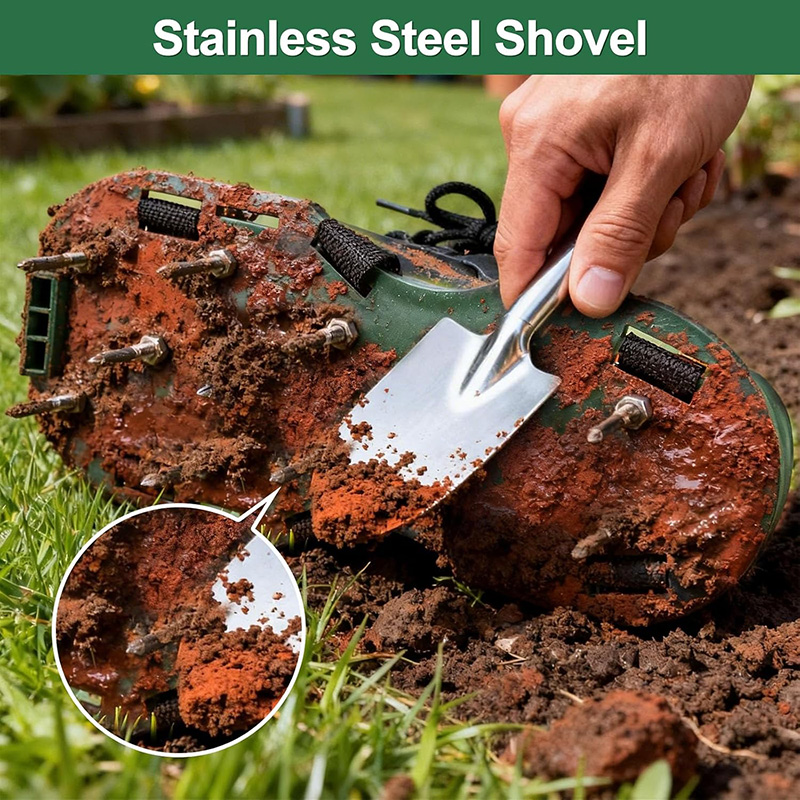 زوج واحد من أحذية تهوية العشب  - مراجعة Lawn Aerator Shoes Spikes Heavy Duty وسعره