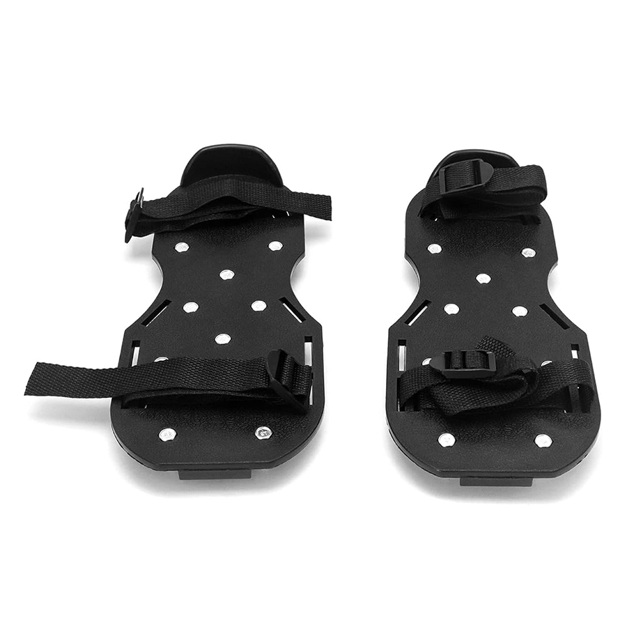 البستنة التربة تخفيف الأحذية ف - مراجعة Lawn Aerator Shoes Spikes Heavy Duty وسعره