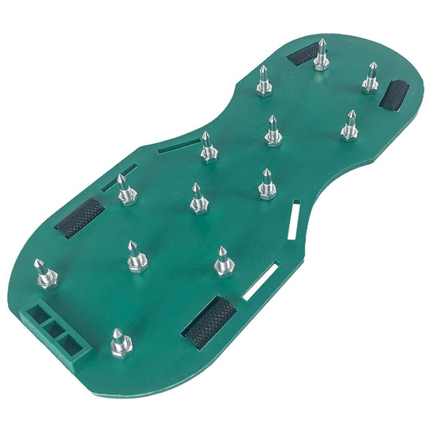 البستنة التربة تخفيف الأحذية ف - مراجعة Lawn Aerator Shoes Spikes Heavy Duty وسعره