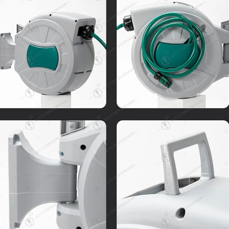بكرة خرطوم حديقة قابلة للسحب م - مراجعة Garden Hose Reel Automatic Retractable 30M وسعره