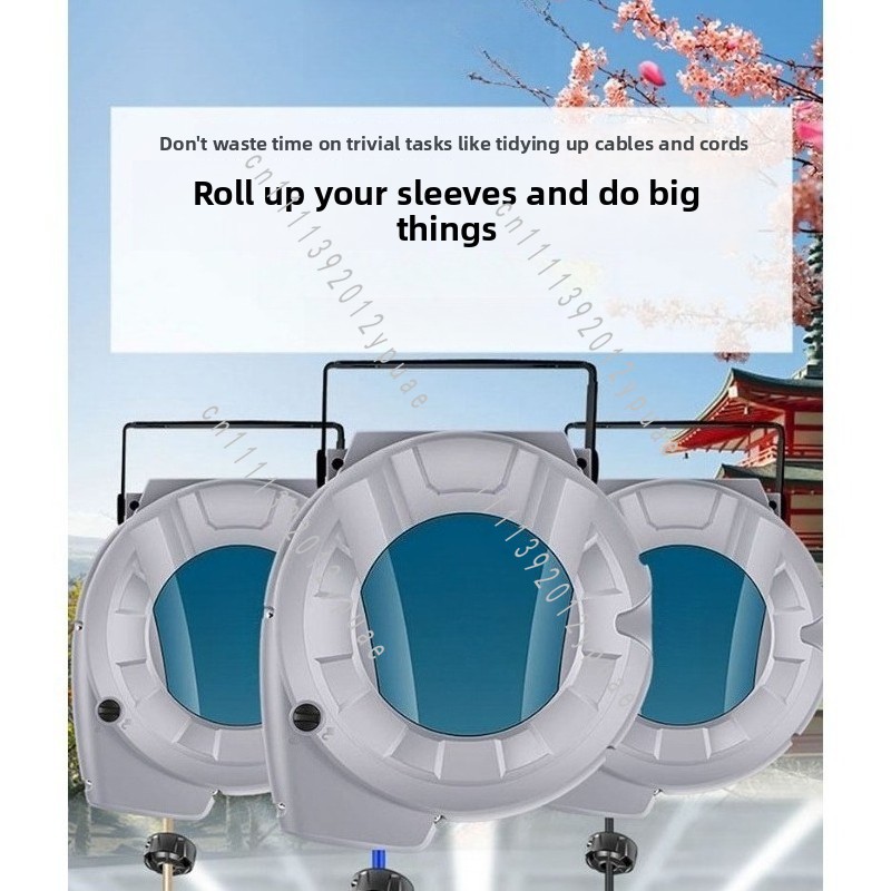 بكرة خرطوم قابلة للسحب تلقائيً - مراجعة Garden Hose Reel Automatic Retractable 30M وسعره