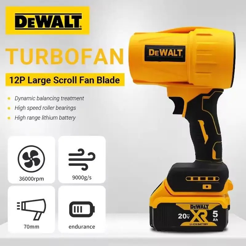 منفاخ أوراق الشجر اللاسلكي من  - مراجعة Cordless Leaf Blower Brushless 20V وسعره