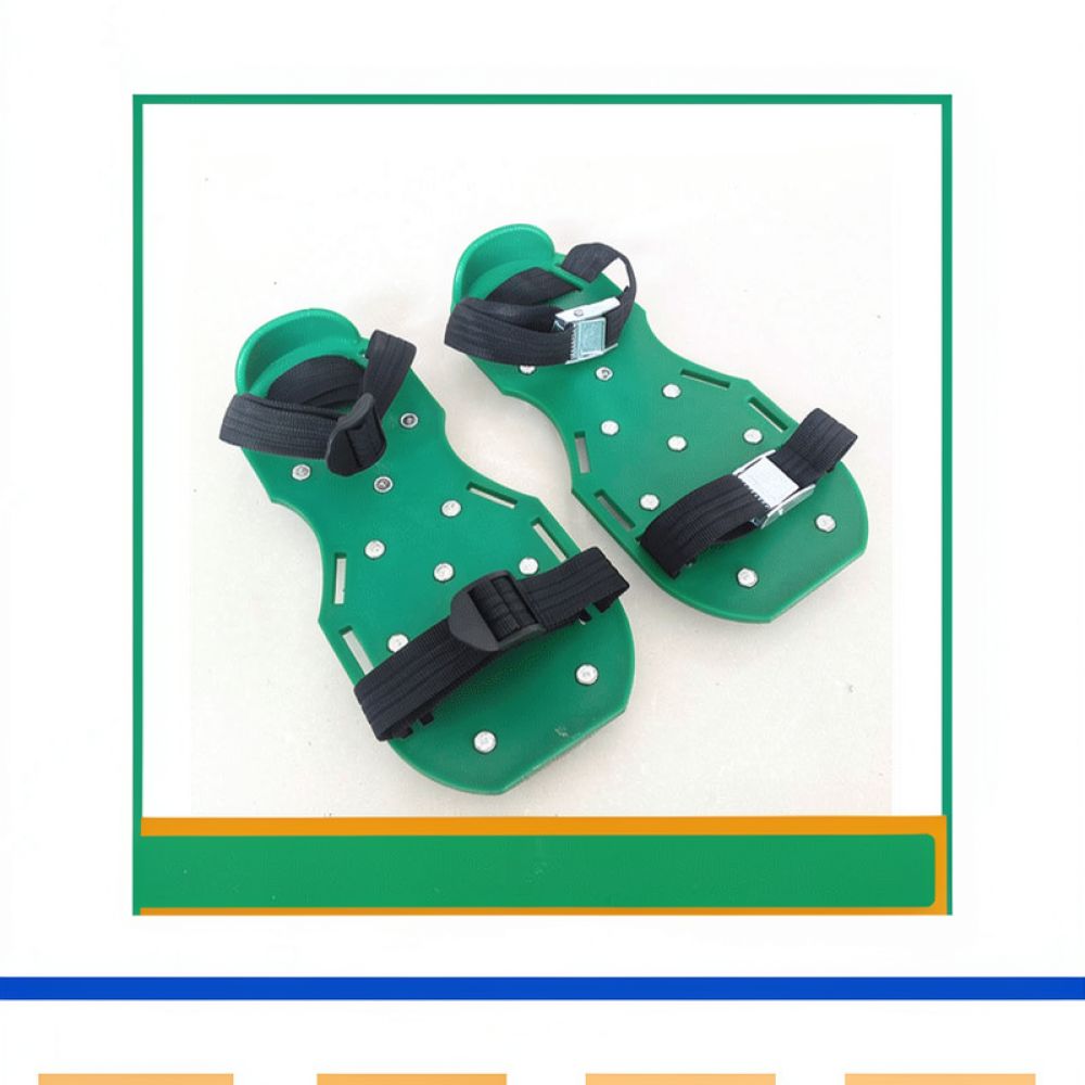 أحذية تهوية الحديقة الثقيلة مع - مراجعة Lawn Aerator Shoes Spikes Heavy Duty وسعره