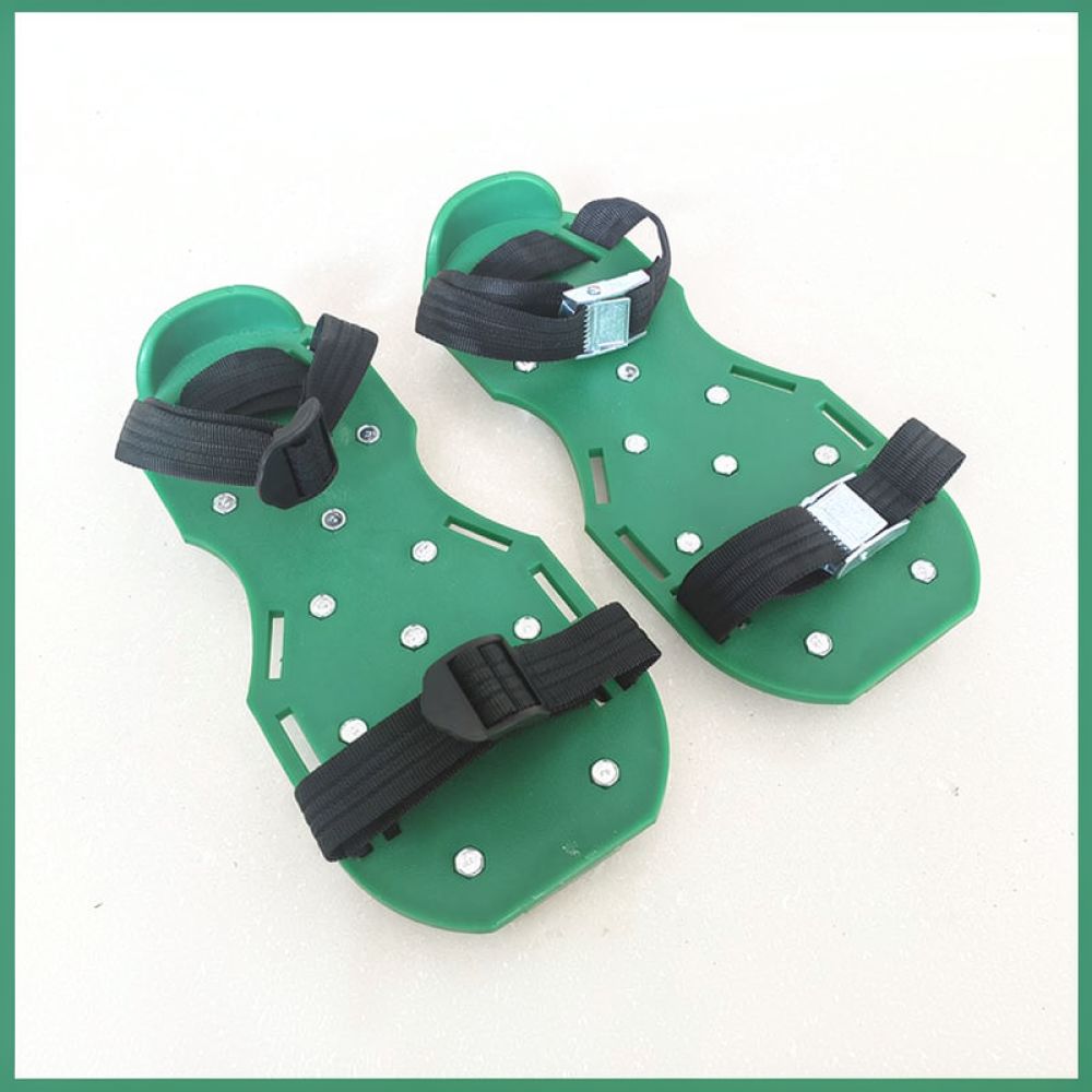 أحذية تهوية الحديقة الثقيلة مع - مراجعة Lawn Aerator Shoes Spikes Heavy Duty وسعره