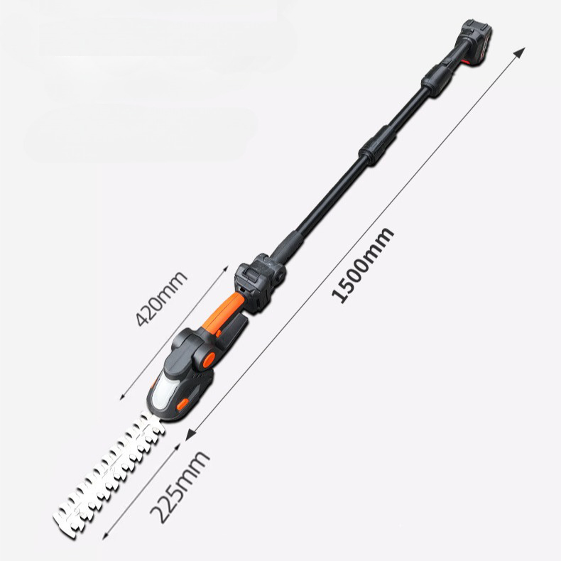 مقص سياج طويل المدى 2 في 1 محم - مراجعة Cordless Hedge Trimmer Pole 2 In 1 وسعره