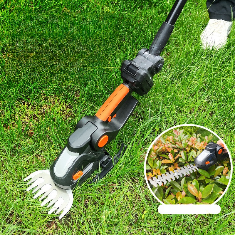 مقص سياج طويل المدى 2 في 1 محم - مراجعة Cordless Hedge Trimmer Pole 2 In 1 وسعره