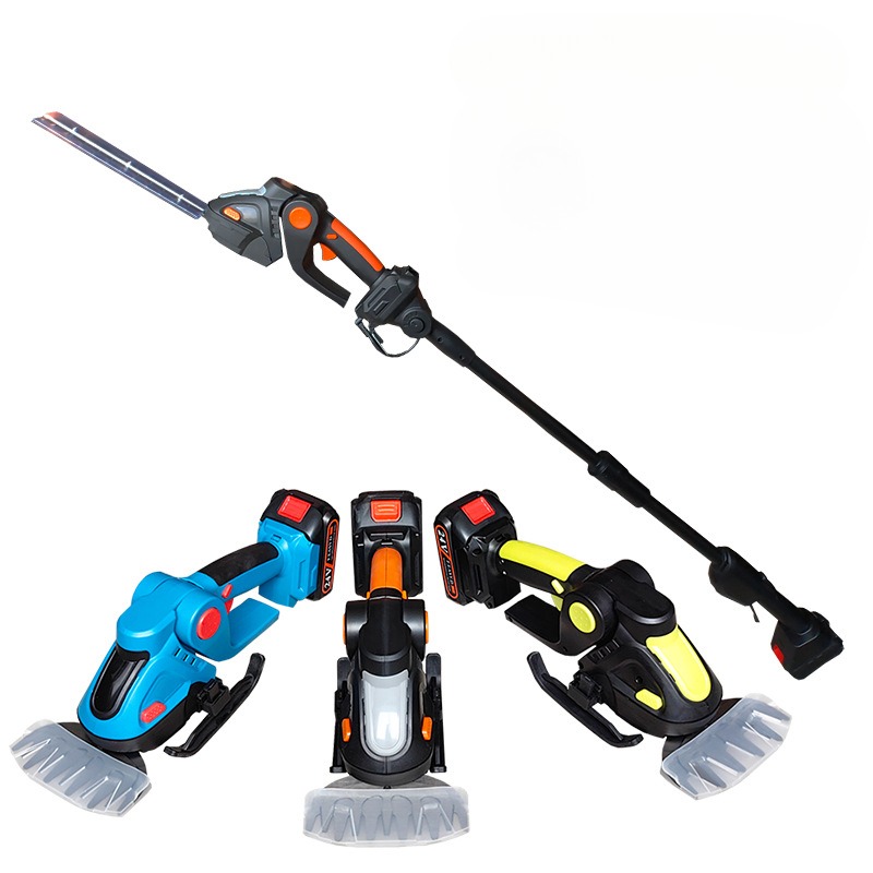 مقص سياج طويل المدى 2 في 1 محم - مراجعة Cordless Hedge Trimmer Pole 2 In 1 وسعره