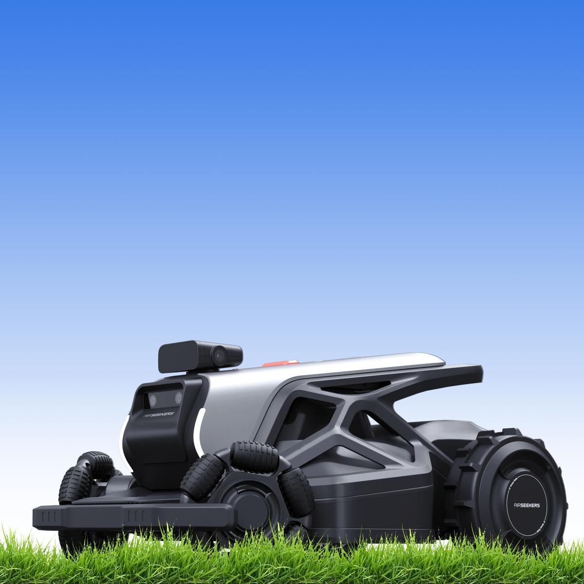 روبوت جز العشب الذكي TRON بدون - مراجعة Robotic Lawn Mower Boundary Wire وسعره
