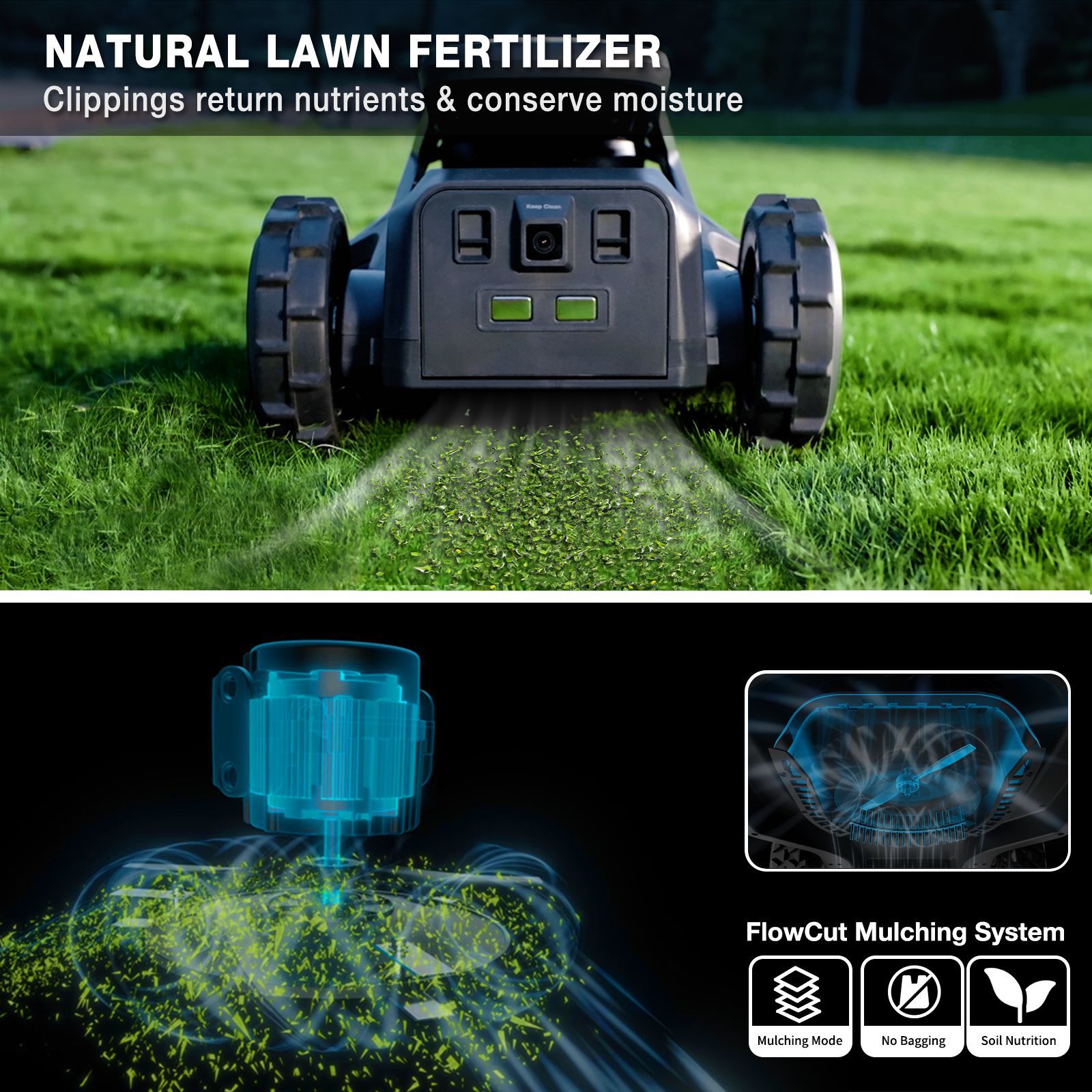 روبوت جز العشب الذكي TRON بدون - مراجعة Robotic Lawn Mower Boundary Wire وسعره