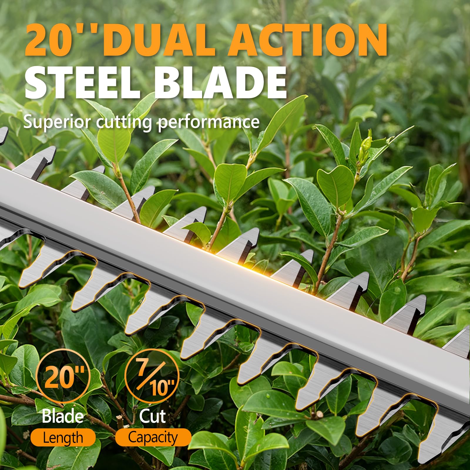 جهاز تقليم الشجيرات اللاسلكي 2 - مراجعة Cordless Hedge Trimmer Pole 2 In 1 وسعره