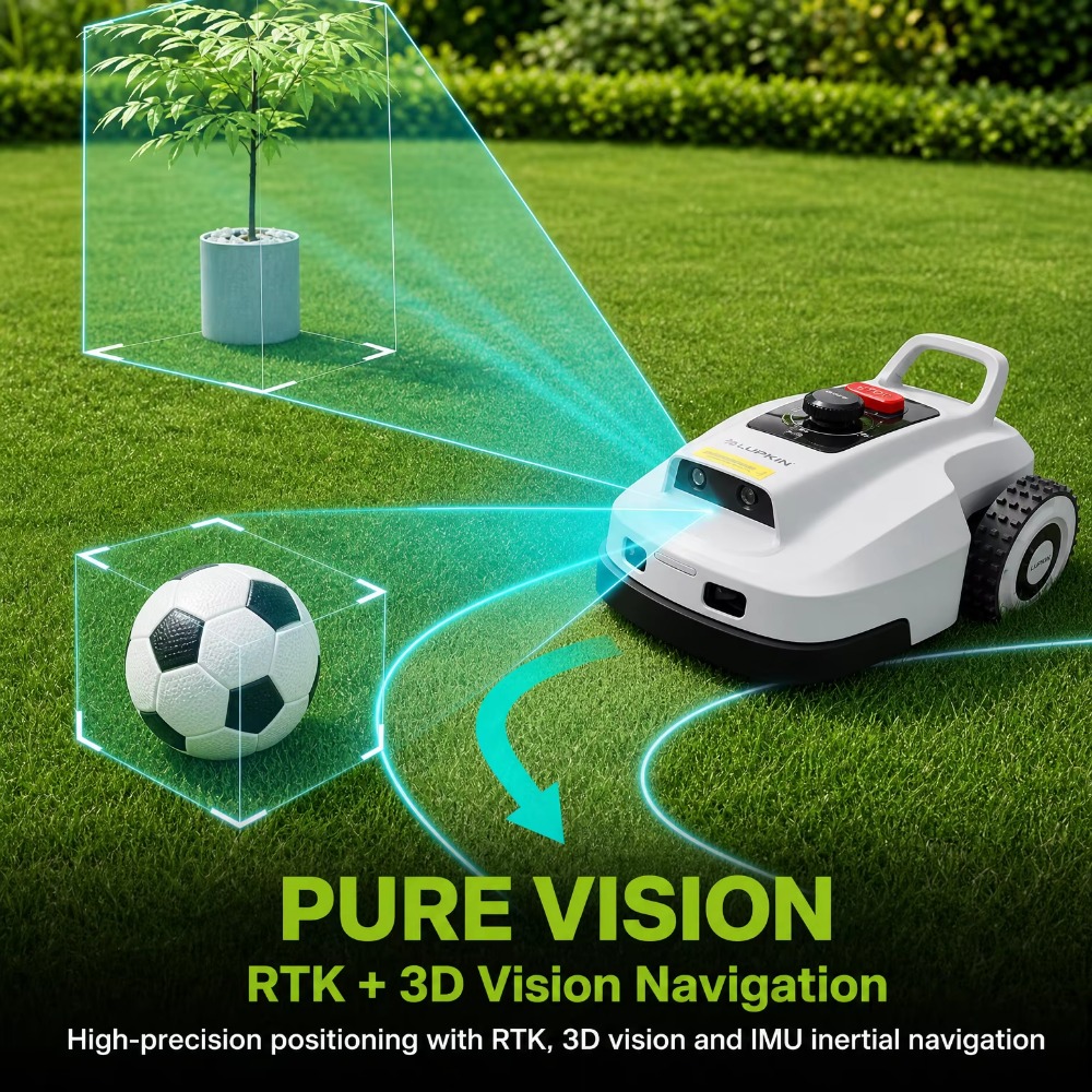 متوفر في المخزون/مستودع خارجي: - مراجعة Smart Automatic Lawn Mower App وسعره