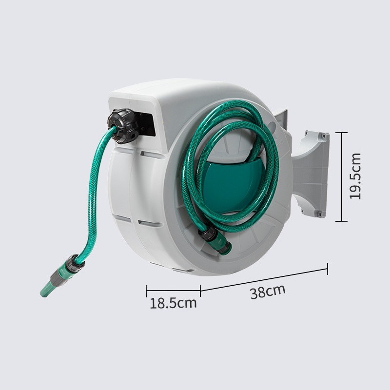 بكرة خرطوم مياه قابلة للسحب بط - مراجعة Garden Hose Reel Automatic Retractable 30M وسعره