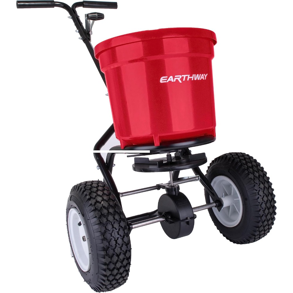 2150 موزع سماد تجاري بوزن 50 ر - مراجعة Fertilizer Spreader Walk Behind Broadcast وسعره