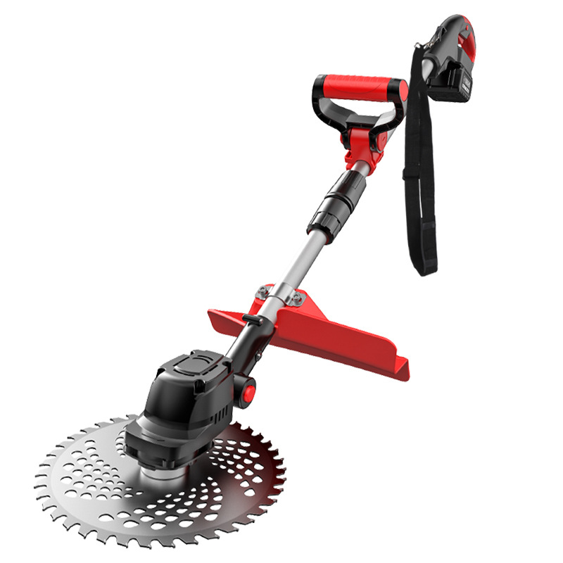 قضيب تليسكوبي العشب الانتهازي  - مراجعة Brushless Cordless Grass Trimmer 21V وسعره