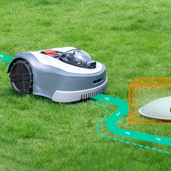 روبوت جز العشب NOVABOT، بدون أ - مراجعة Robotic Lawn Mower Boundary Wire وسعره