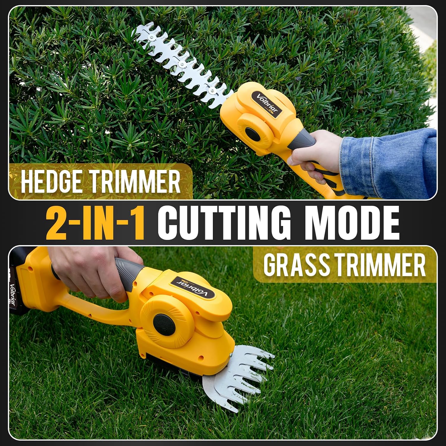 مقص سياج وعشب لاسلكي 2 في 1، ب - مراجعة Cordless Hedge Trimmer Pole 2 In 1 وسعره