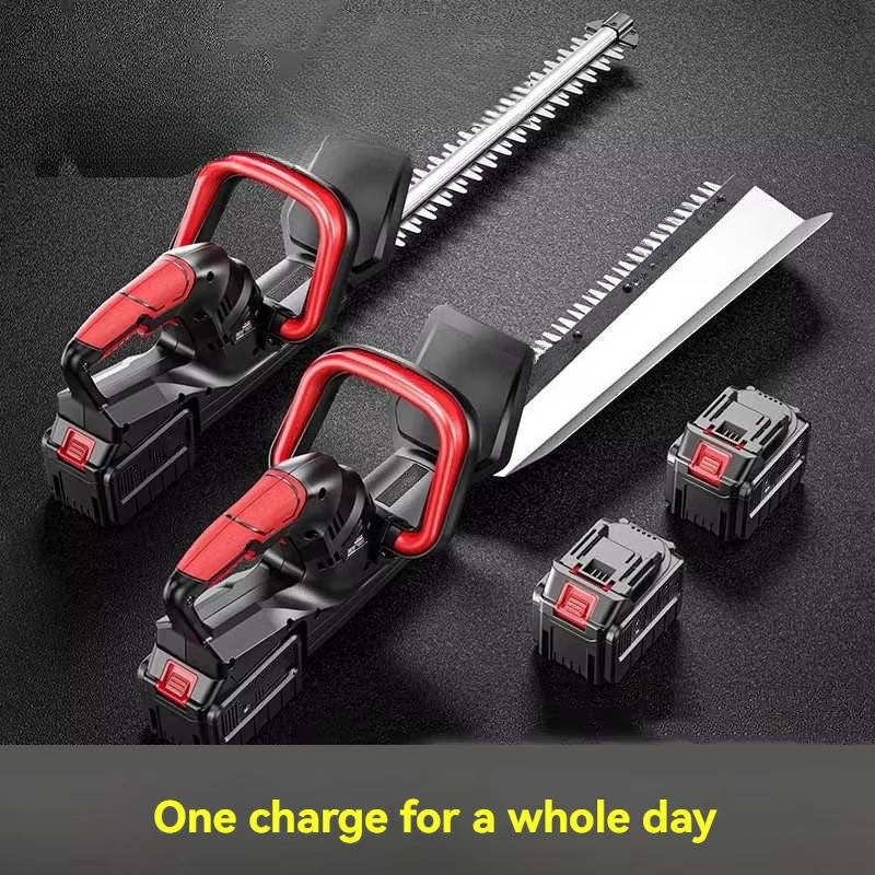 مقص عشب كهربائي لاسلكي بدون فر - مراجعة Brushless Cordless Grass Trimmer 21V وسعره