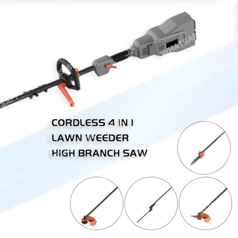 أداة متعددة الاستخدامات 4 في 1 - مراجعة Cordless Hedge Trimmer Pole 2 In 1 وسعره