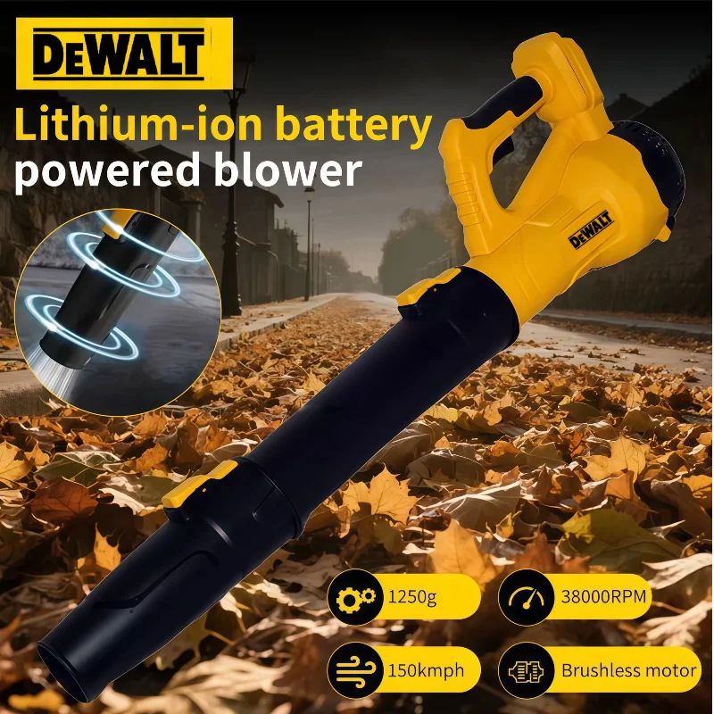 منفاخ هواء لاسلكي من ديوالت، ي - مراجعة Cordless Leaf Blower Brushless 20V وسعره