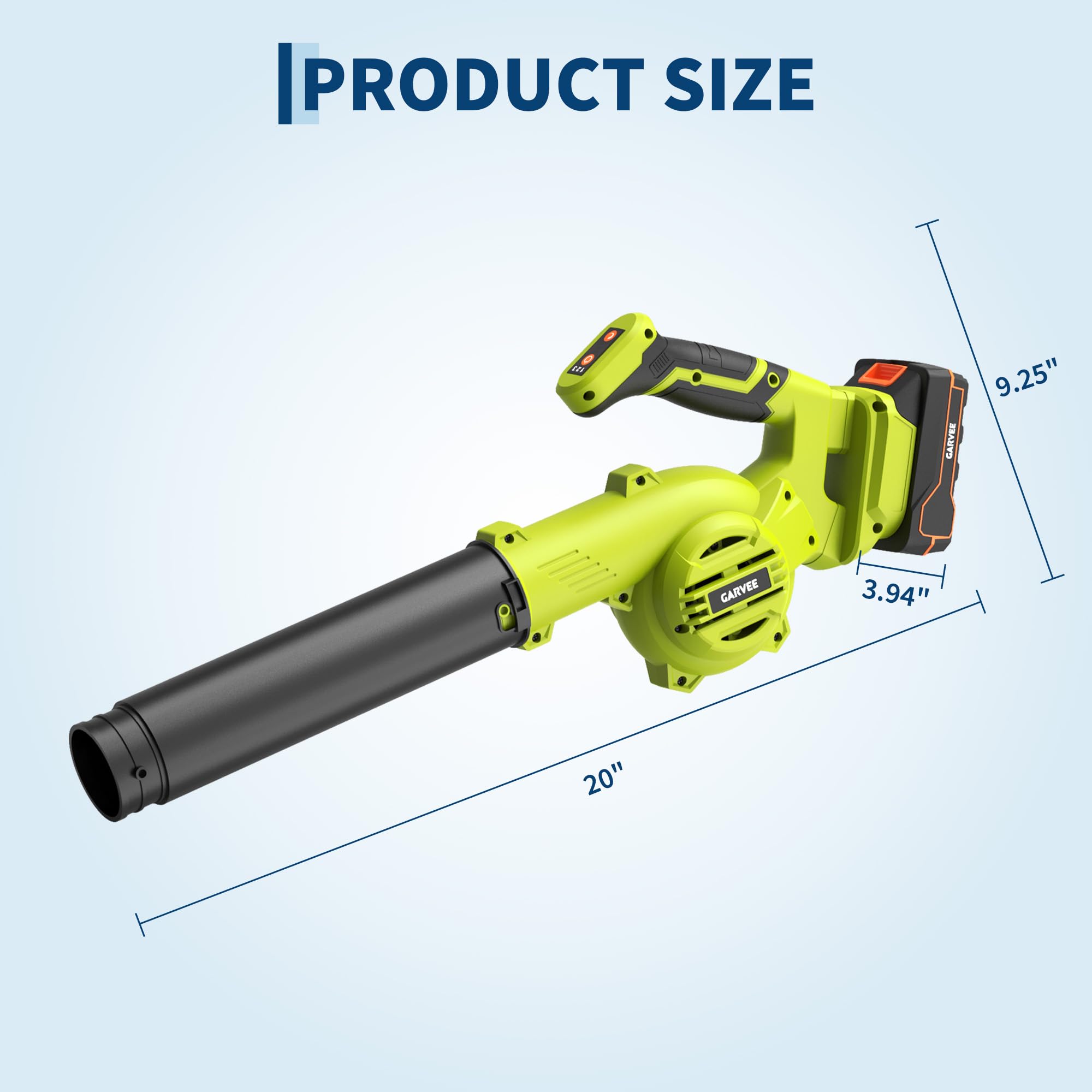 منفاخ أوراق الشجر اللاسلكي 20  - مراجعة Cordless Leaf Blower Brushless 20V وسعره