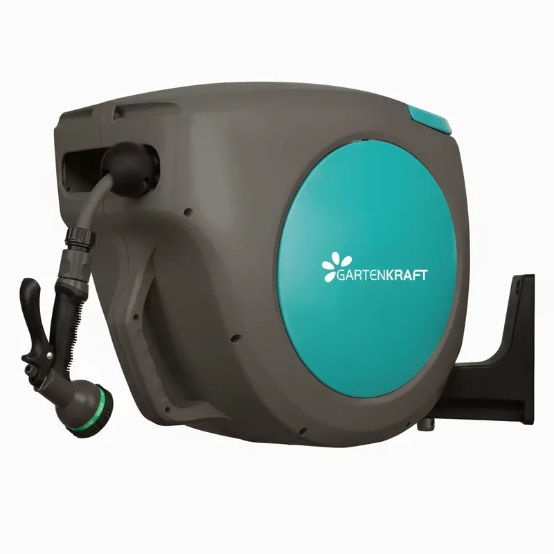 خرطوم ري حديقة قابل للسحب تلقا - مراجعة Garden Hose Reel Automatic Retractable 30M وسعره