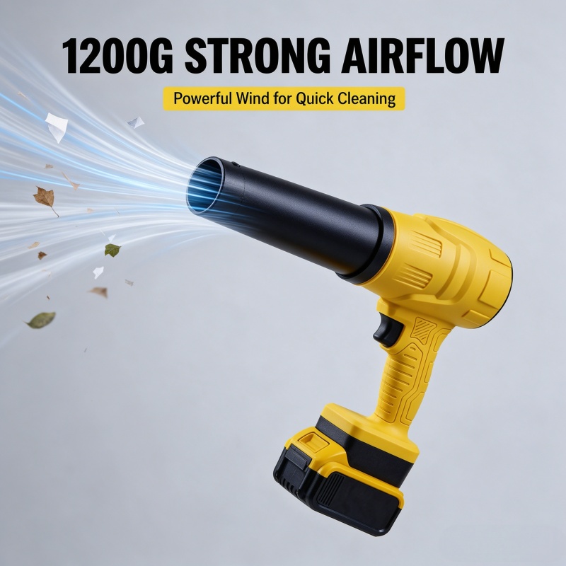 منفاخ أوراق بدون فرشاة وبدون س - مراجعة Cordless Leaf Blower Brushless 20V وسعره