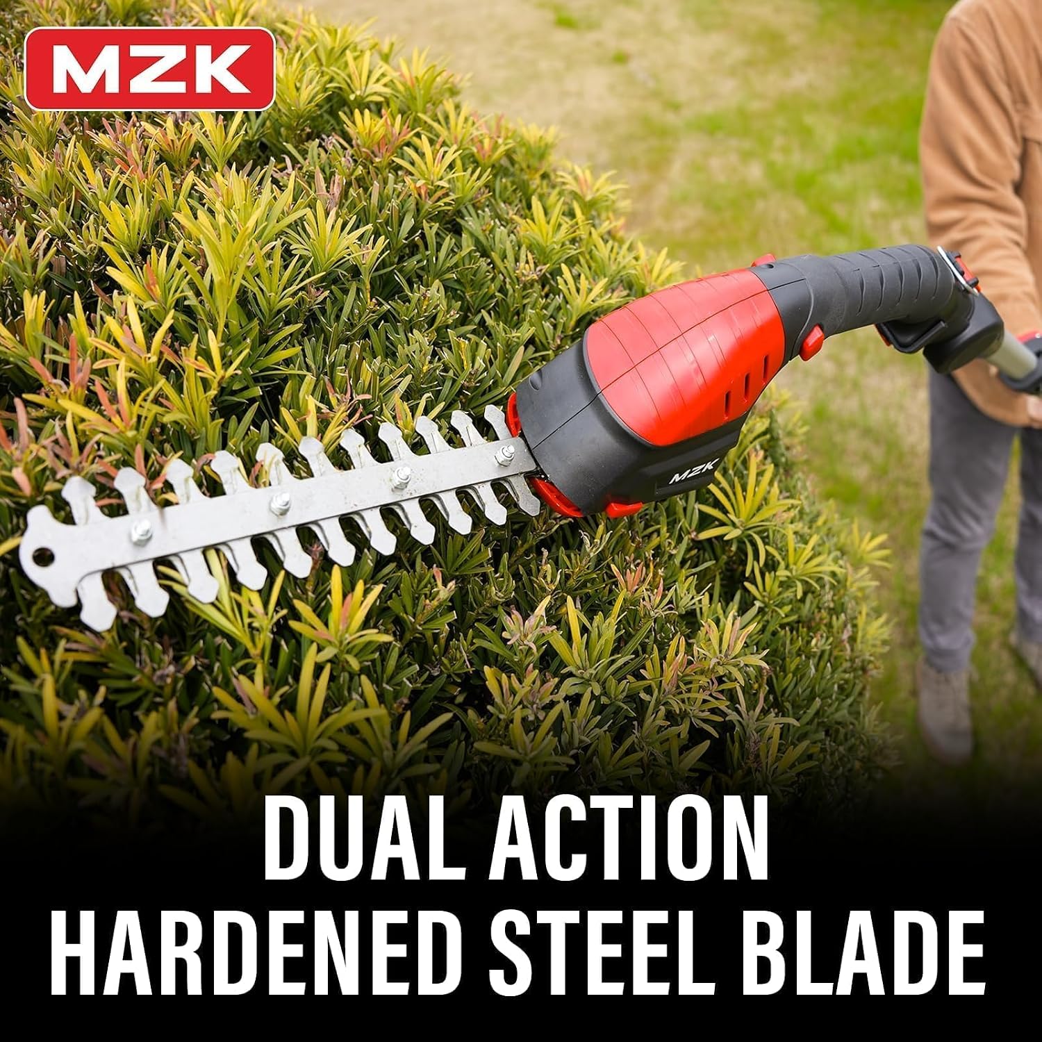 مقص تشذيب الشجيرات والعشب 2 في - مراجعة Cordless Hedge Trimmer Pole 2 In 1 وسعره