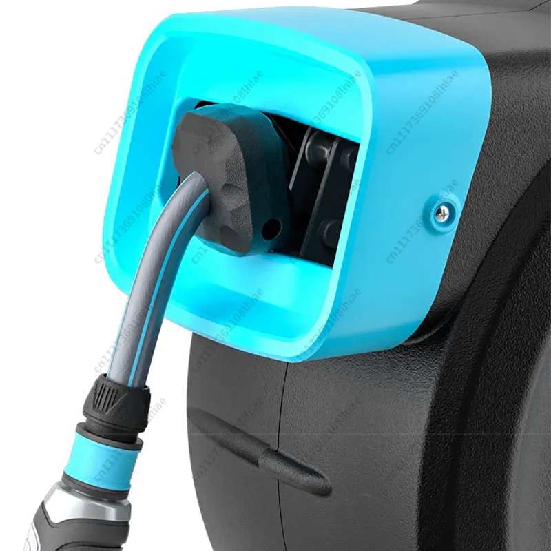 حامل خرطوم مياه أوتوماتيكي قاب - مراجعة Garden Hose Reel Automatic Retractable 30M وسعره