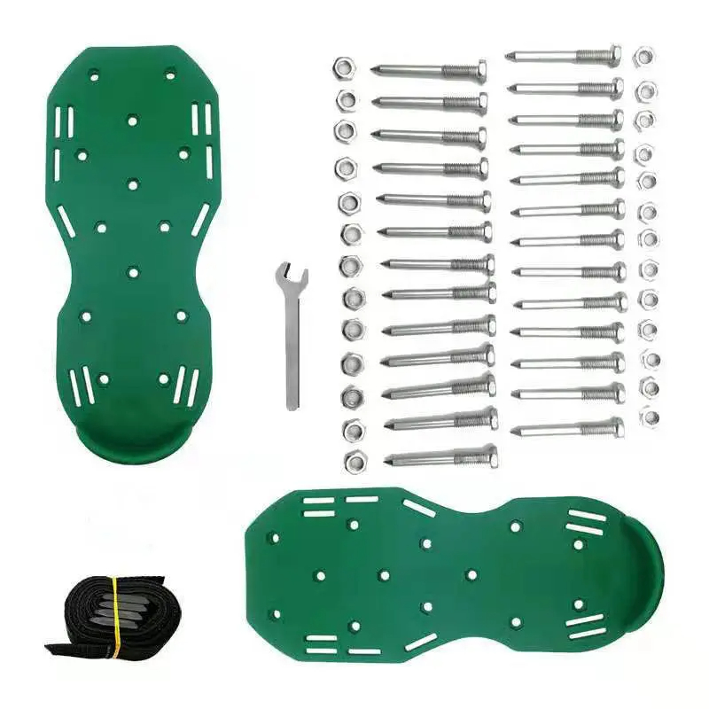 أحذية مهوية العشب شديدة التحمل - مراجعة Lawn Aerator Shoes Spikes Heavy Duty وسعره